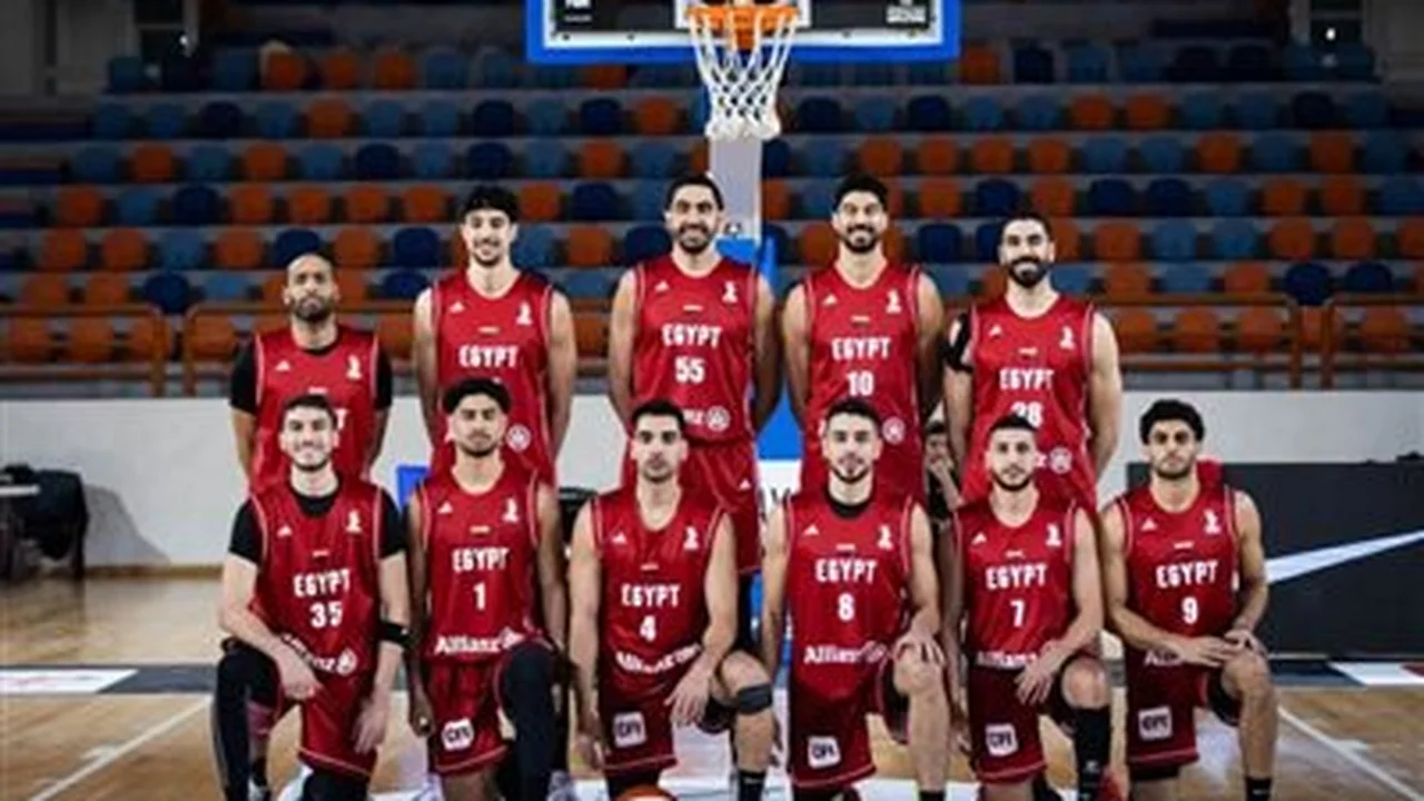 توقيت مباراة مصر وأوغندا ضمن تصفيات كأس العالم لكرة السلة وموقف ترتيب المجموعة